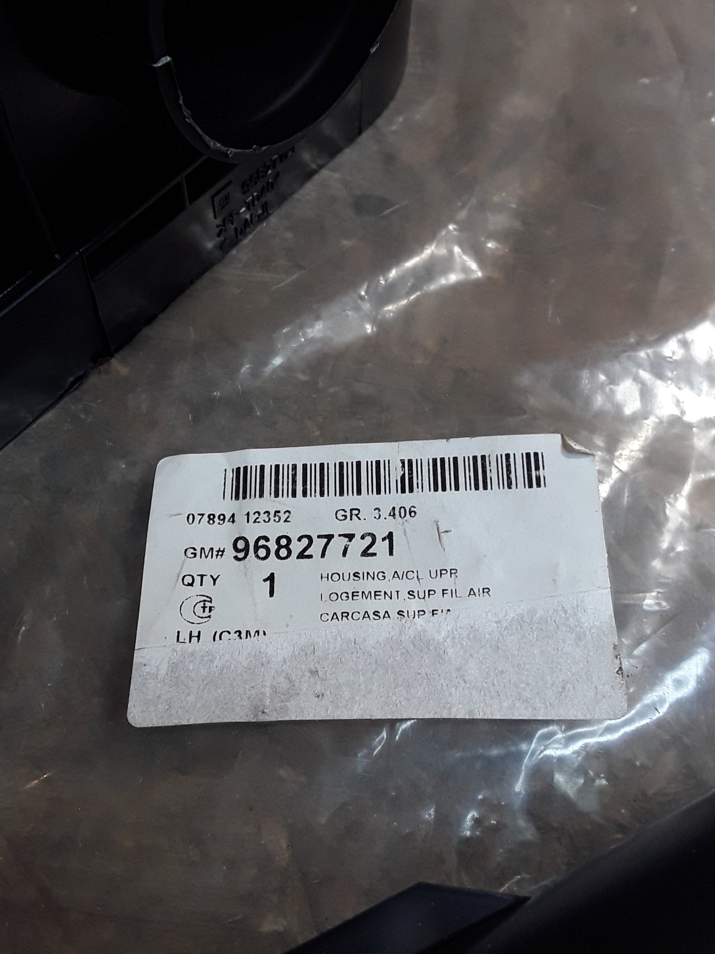 Chevrolet Spark Deckel Luftfilterkasten original GM NEU