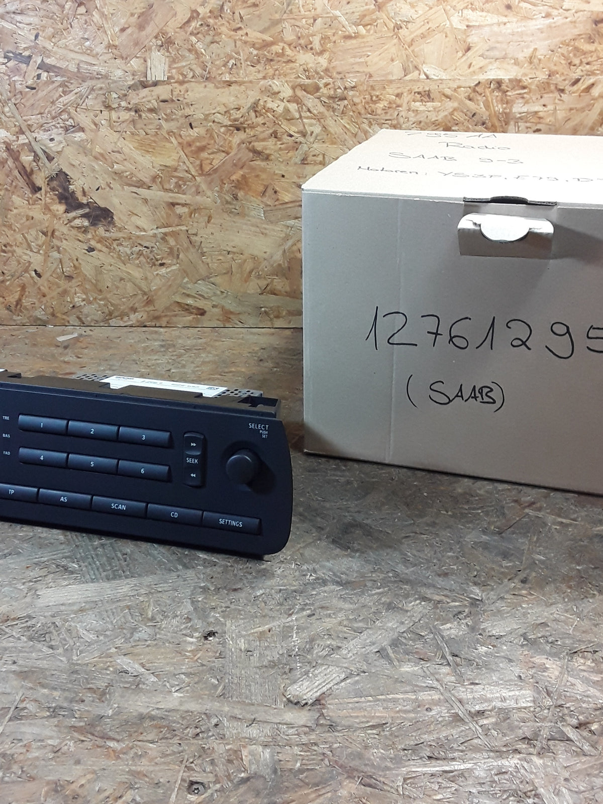 SAAB 9-3 Radio (Motoren in Beschreibung) original Saab NEU