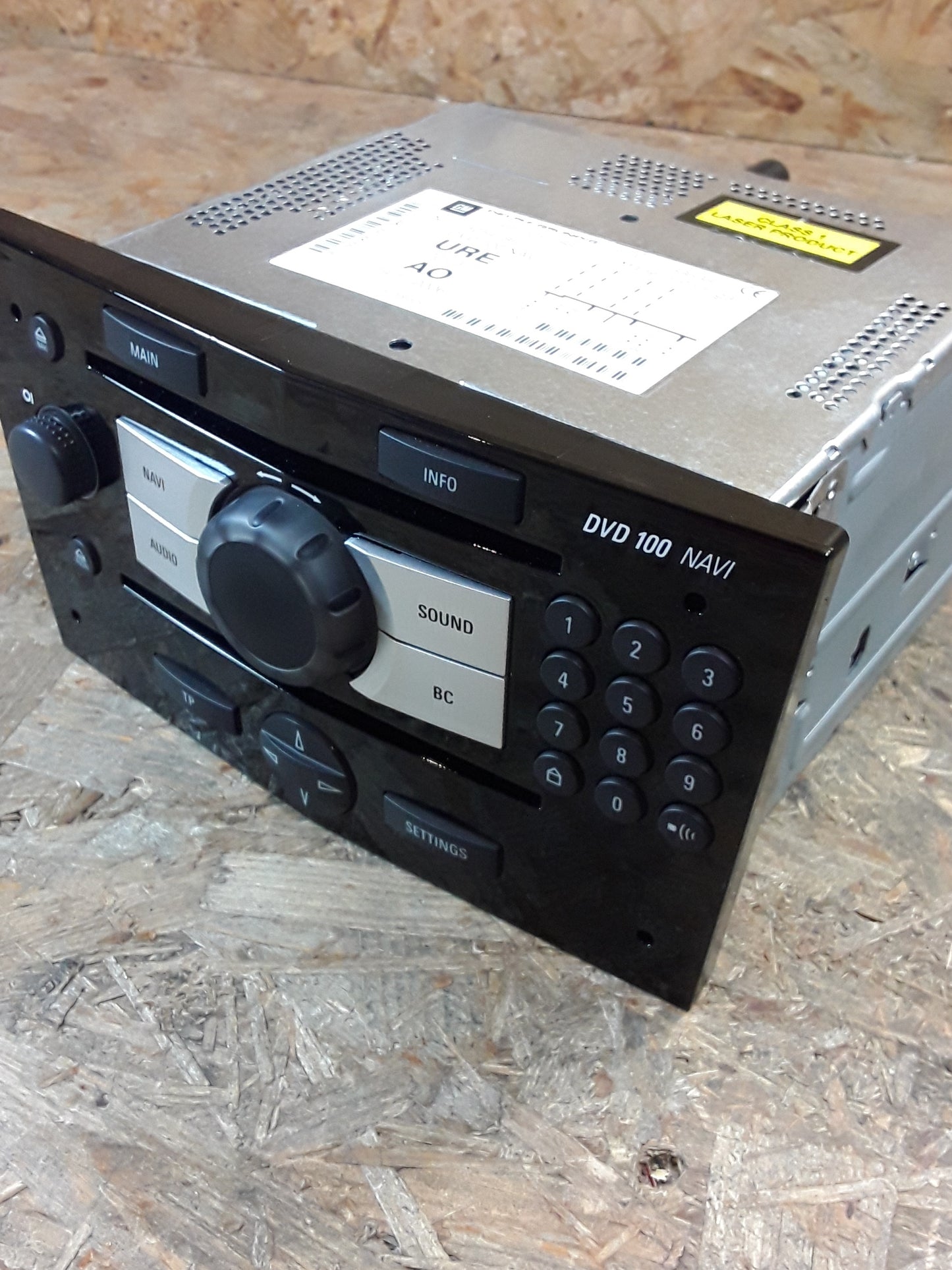Opel Astra H GTC (L08) 1.6, Corsa D Bj 10 CD-Radio mit MP3 (schwarz-glänzend) original GM NEU