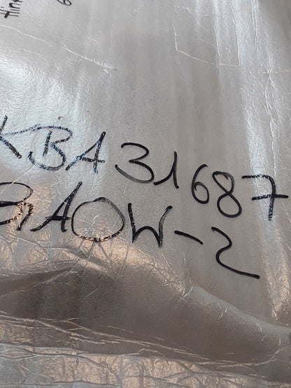 Mitsubishi ASX Schutzdekor hinten unten an Stoßstange original Mitsubishi NEU
