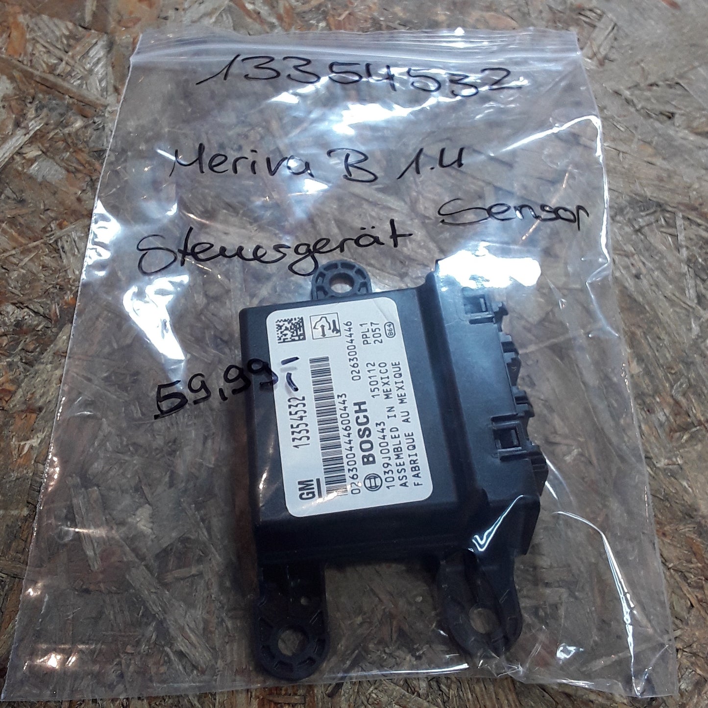 Original Opel Meriva B 1.4 PDC Steuergerät Sensor NEU