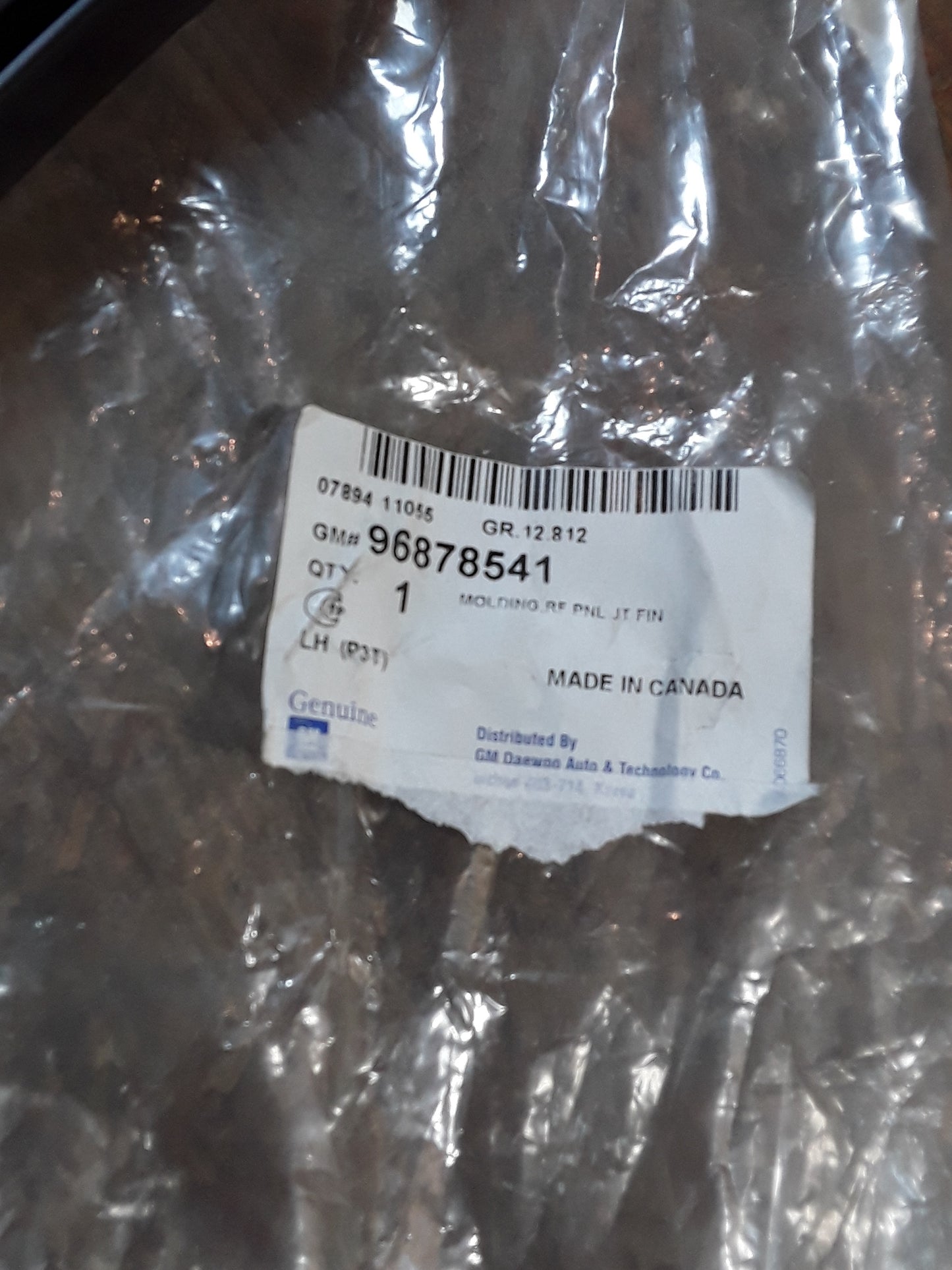 Chevrolet Sonic Dachzierleiste links original GM NEU