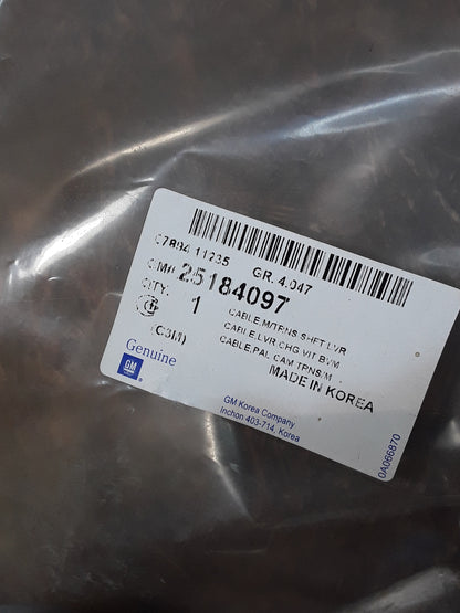 Chevrolet Spark Bowdenzug Getriebeschaltsteuerkabel original GM NEU