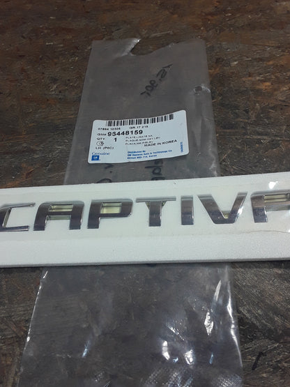 Chevrolet Captiva Heckklappenemblem original GM NEU