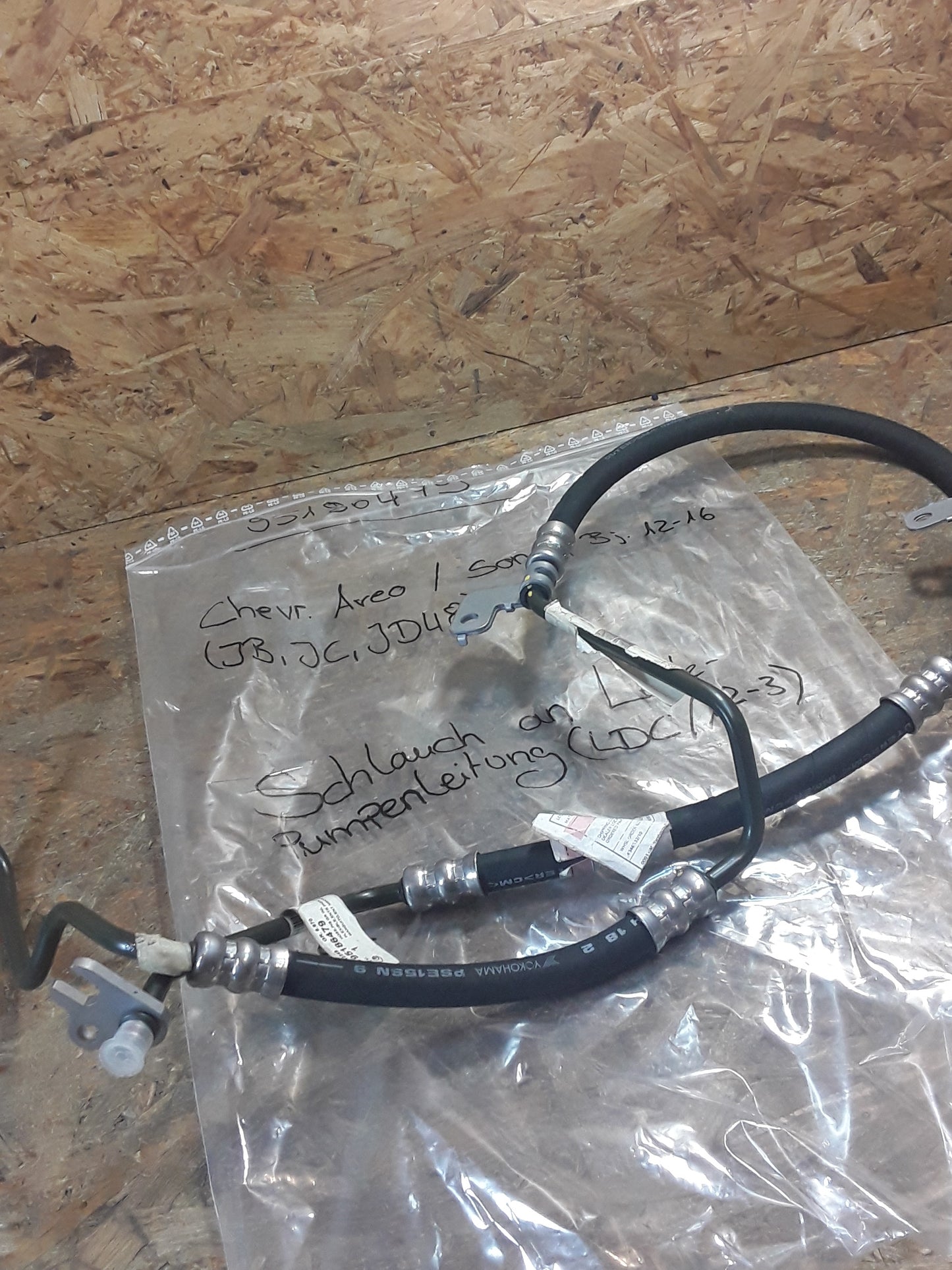 Chevrolet Aveo/ Sonic Bj 12-16 (JB, JC,JD48) Schlauch an Lenkpumpenleitung (LDC, 1,2-3) original GM NEU