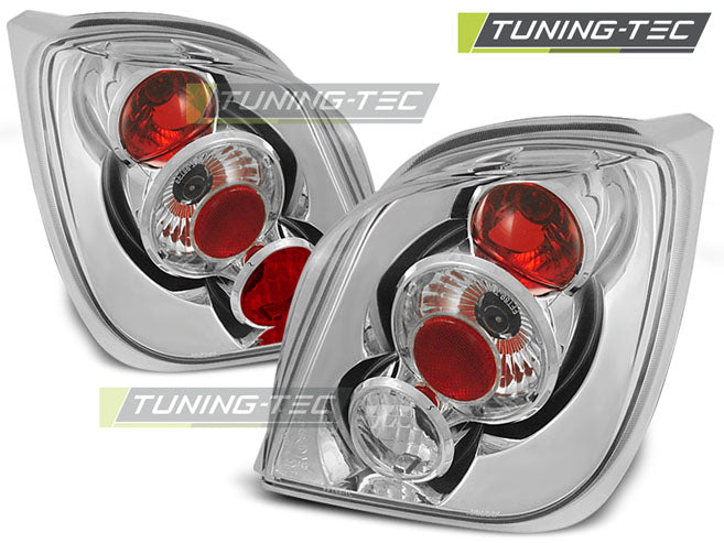 Tuning-Tec Rückleuchten für Ford Fiesta MK3 89-95 chrom