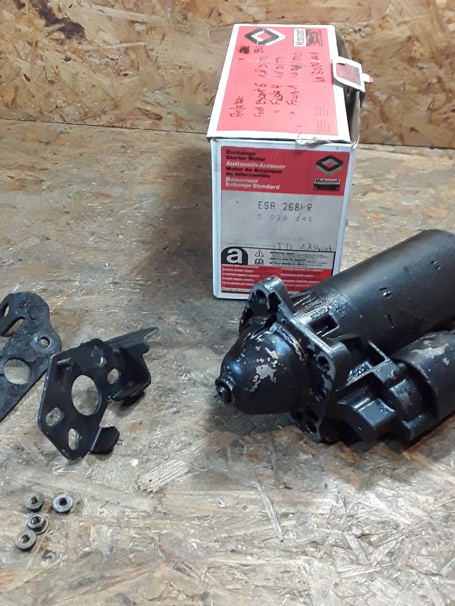 Ford Escort 6/ Fiesta 4/ Focus 1 Anlasser 12V 1.8KW original Motorcraft GEBRAUCHT