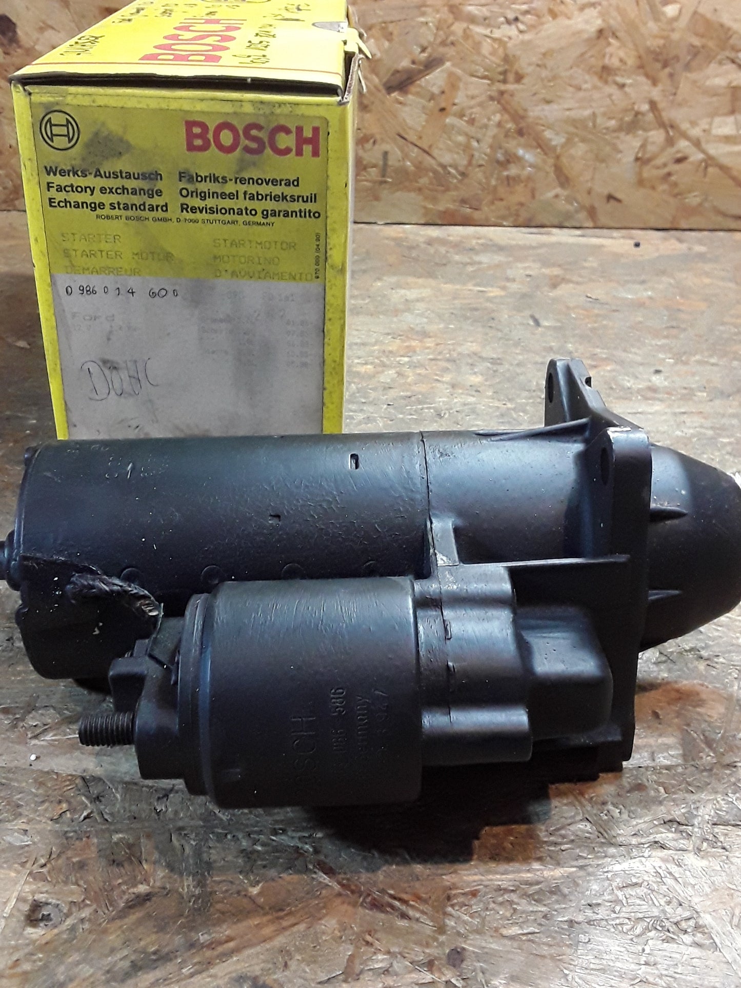 Ford Granada/ Scorpio/ Sierra Anlasser 12V 1.4KW original Bosch NEU