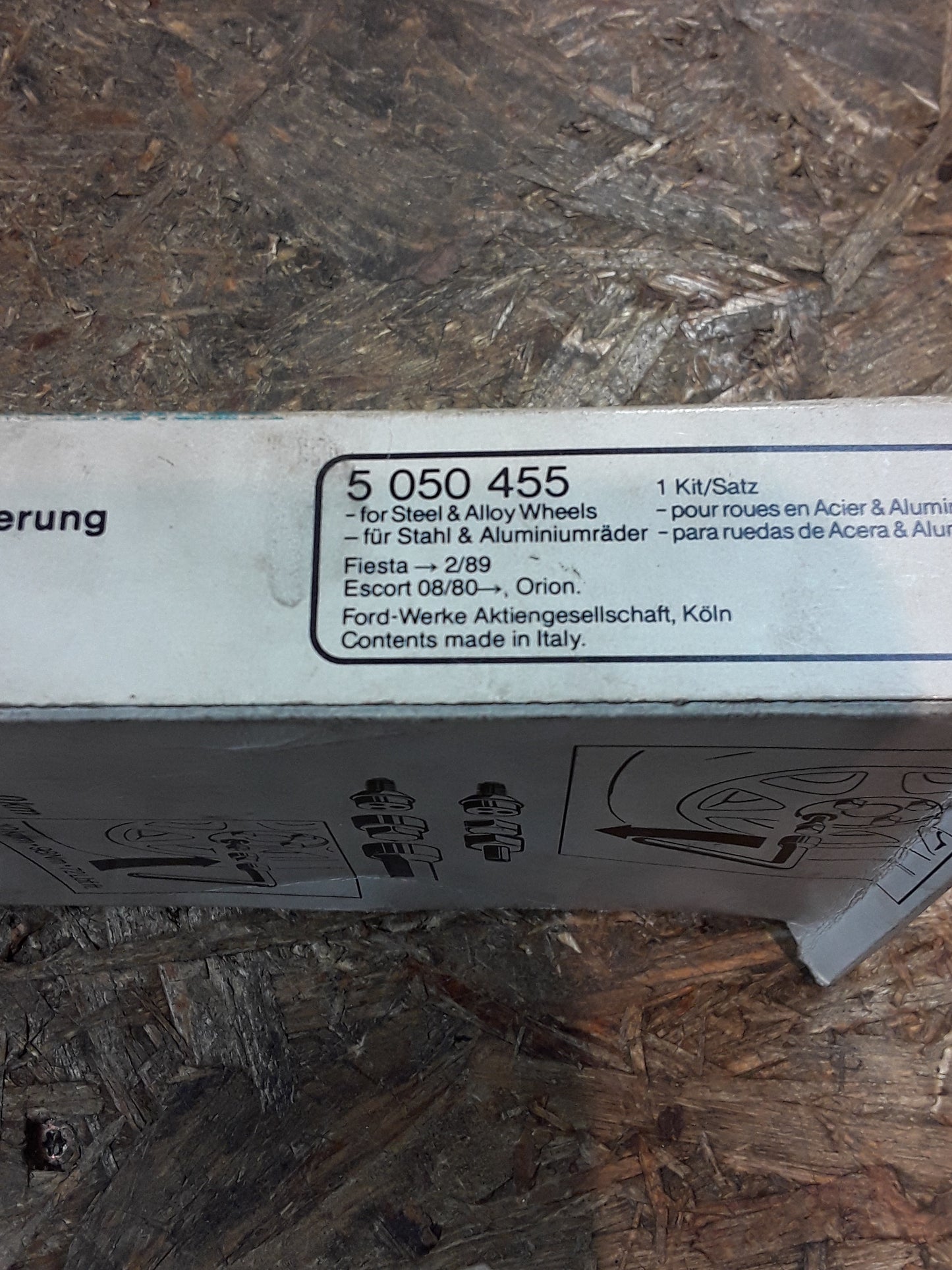 Ford Focus Bj 98-05 Räder Diebstahlsicherung original Ford NEU