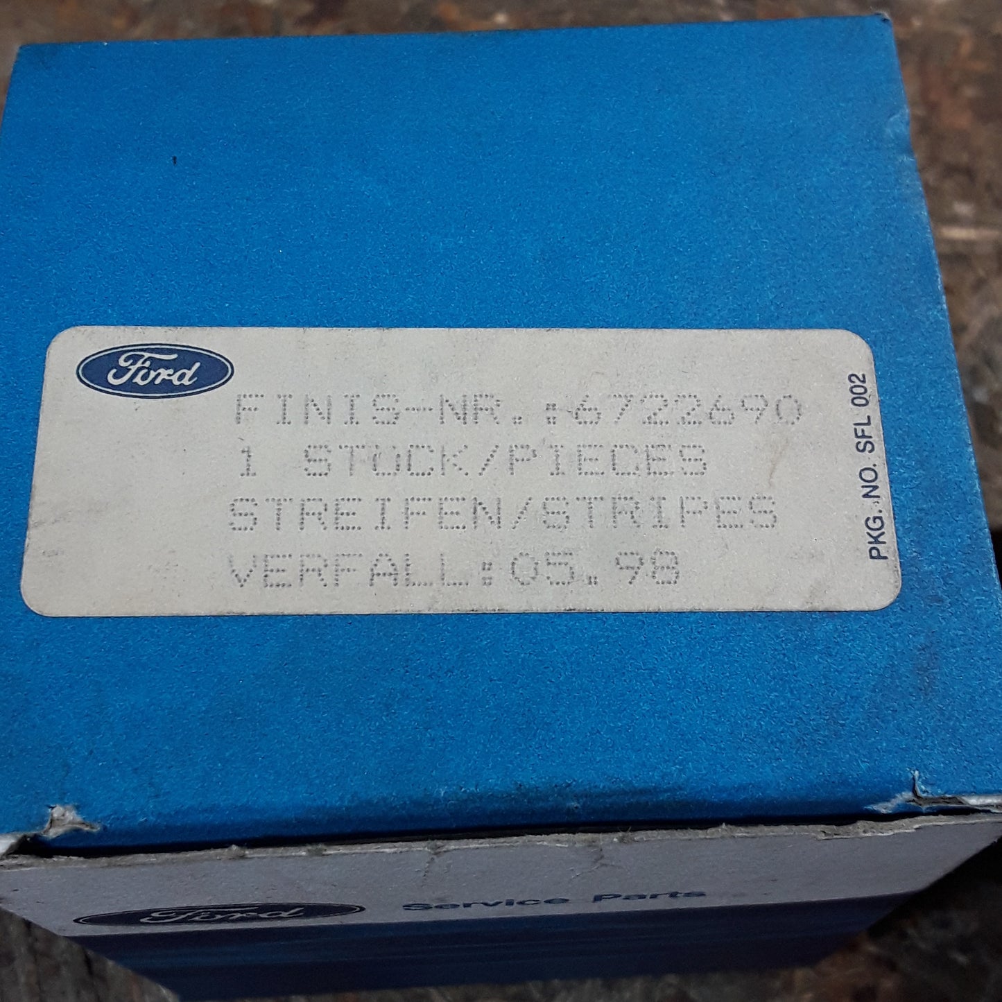 Ford Sierra Bj nach 2802.93 Effektstreifen rechts vorne original Ford NEU
