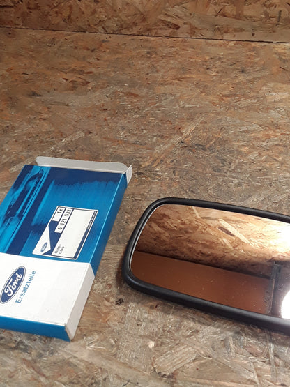 Ford Fiesta ll Bj 83-88 Spiegelglas links original Ford NEU
