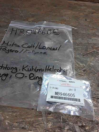 Mitsubishi Colt/ Lancer/ Pajero/ Eclipse Dichtung Kühlmittelrohrleitung O-Ring original Mitsubishi NEU
