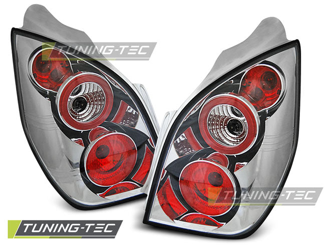 Tuning-Tec Rückleuchten für Citroen C2 03-10 chrom