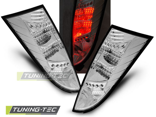 Tuning-Tec LED Rückleuchten für Ford Focus MK1 98-04 chrom