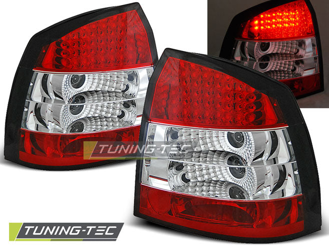 Tuning-Tec LED Rückleuchten für Opel Astra G 97-04 rot/klar