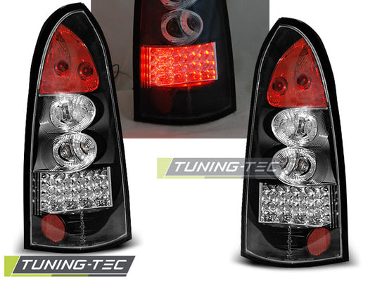 Tuning-Tec LED Rückleuchten für Opel Astra G Caravan 97-04 schwarz