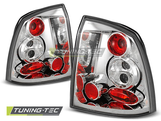Tuning-Tec Rückleuchten für Opel Astra G Coupe/Cabrio 97-04 chrom