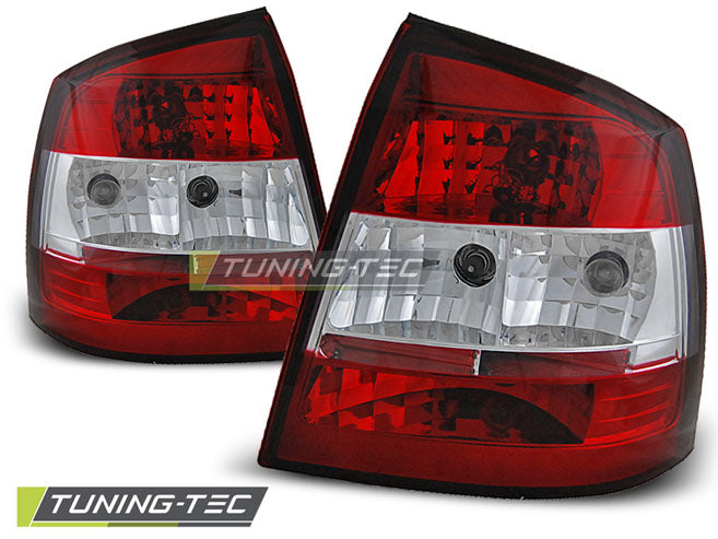 Tuning-Tec Rückleuchten für Opel Astra G 97-04 rot/klar