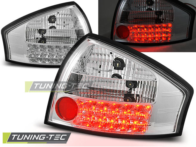 Tuning-Tec LED Rückleuchten für Audi A6 4B (C5) 97-04 chrom