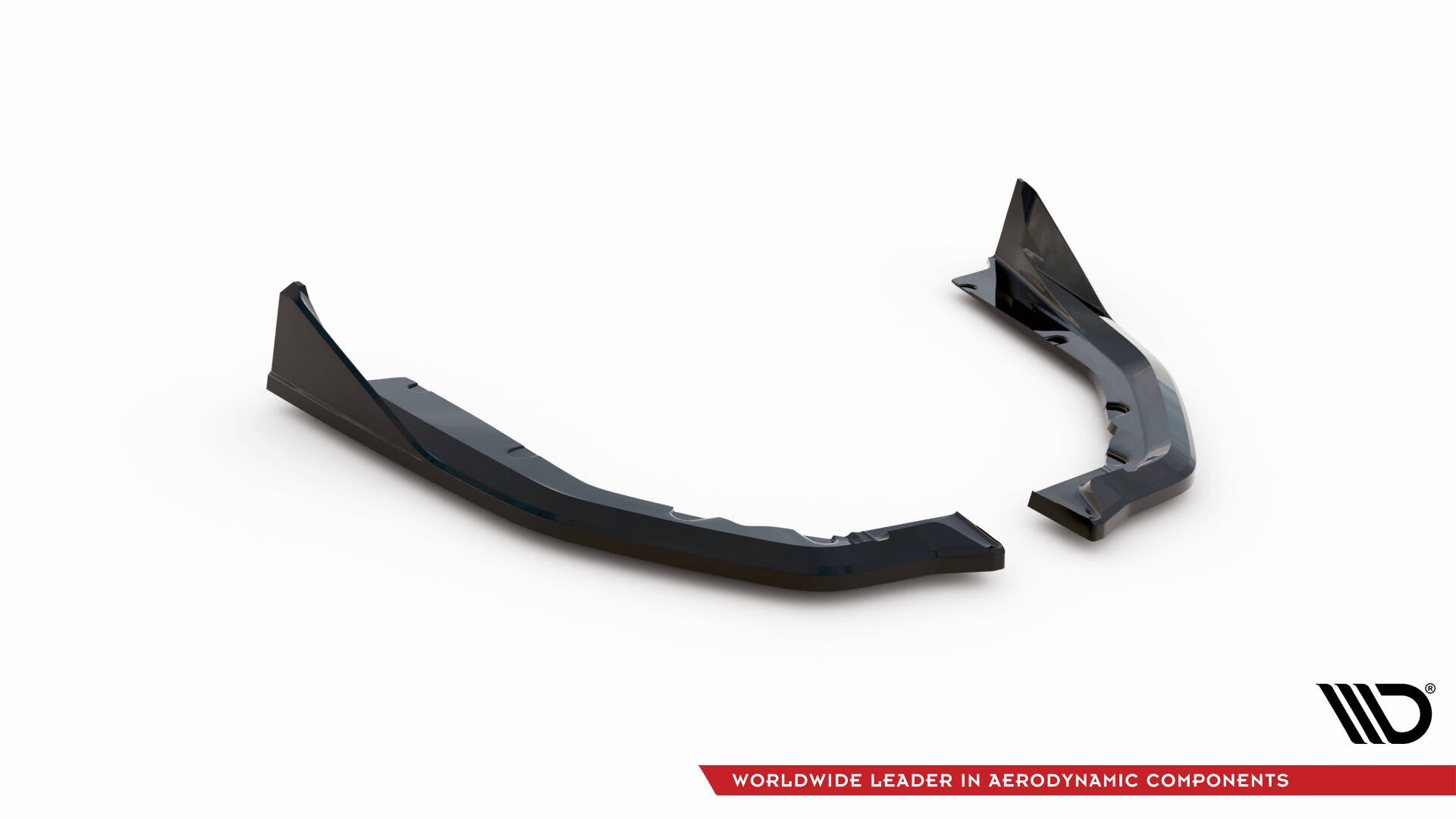 Maxton Heck Ansatz Flaps Diffusor V.3 für CSL Look BMW M4 G82 schwarz Hochglanz