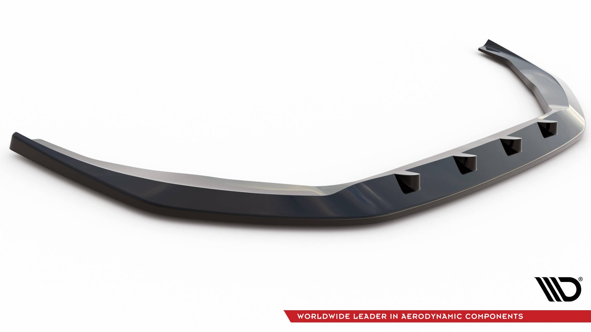 Maxton Front Ansatz V.2 für Audi S8 / A8 S-Line D5 schwarz Hochglanz