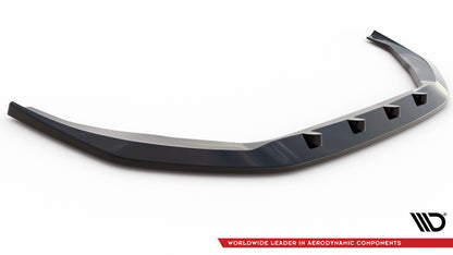 Maxton Front Ansatz V.2 für Audi S8 / A8 S-Line D5 schwarz Hochglanz