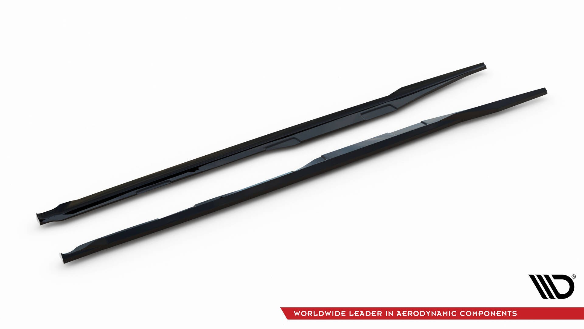 Maxton Seitenschweller Ansatz für Honda Civic SI Mk10 schwarz Hochglanz