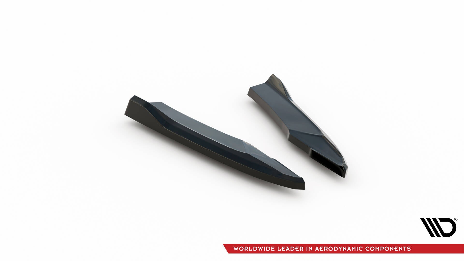 Maxton Heck Ansatz Flaps Diffusor V.2 für Audi S5 Coupe 8T Facelift schwarz Hochglanz