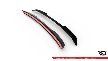 Maxton Spoiler CAP für Chrysler Pacifica Mk2 schwarz Hochglanz
