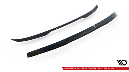 Maxton Spoiler CAP für Ford Transit Courier Mk1 schwarz Hochglanz