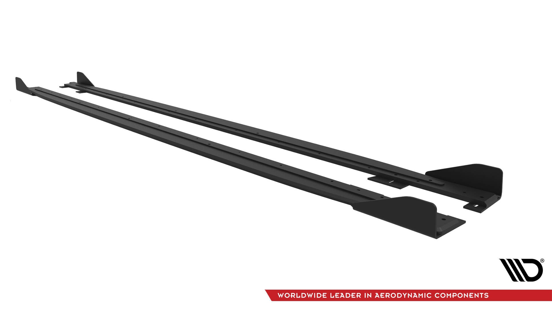 Maxton Street Pro Seitenschweller Ansatz für + Flaps Kia Proceed GT Mk1 Facelift / Ceed GT Mk3 Facelift  schwarz Hochglanz
