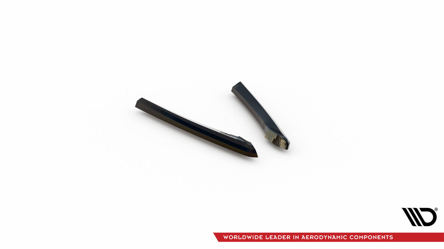 Maxton Heck Ansatz Flaps Diffusor für Ford Mondeo Sport Mk5 Facelift / Fusion Sport Mk2 Facelift schwarz Hochglanz