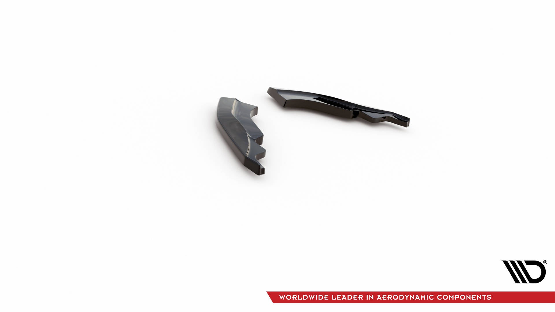 Maxton Heck Ansatz Flaps Diffusor für Jaguar F-Type Mk1 Facelift schwarz Hochglanz