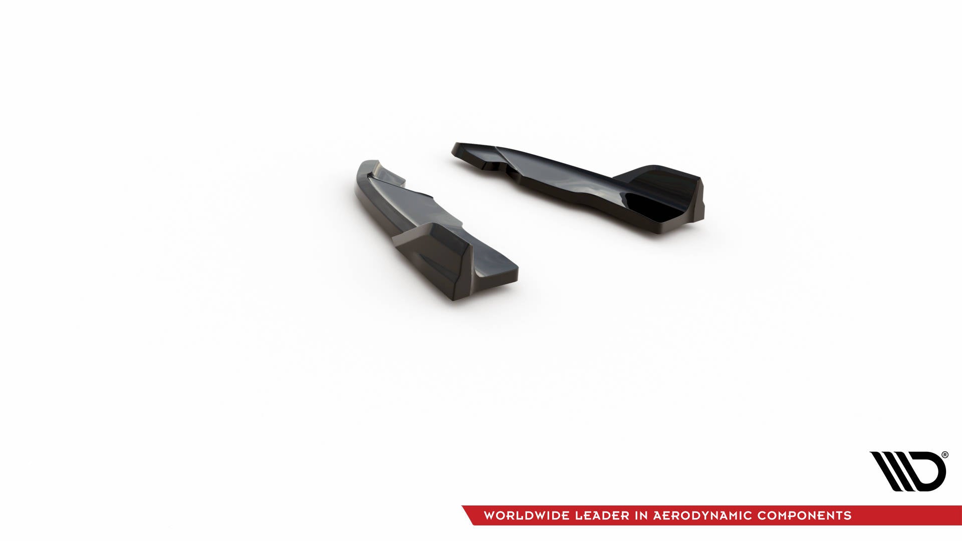 Maxton Heck Ansatz Flaps Diffusor für BMW X3 M-Paket F25 schwarz Hochglanz