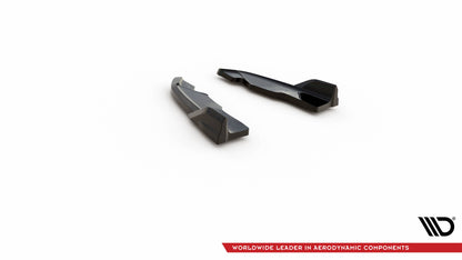 Maxton Heck Ansatz Flaps Diffusor für BMW X3 M-Paket F25 schwarz Hochglanz