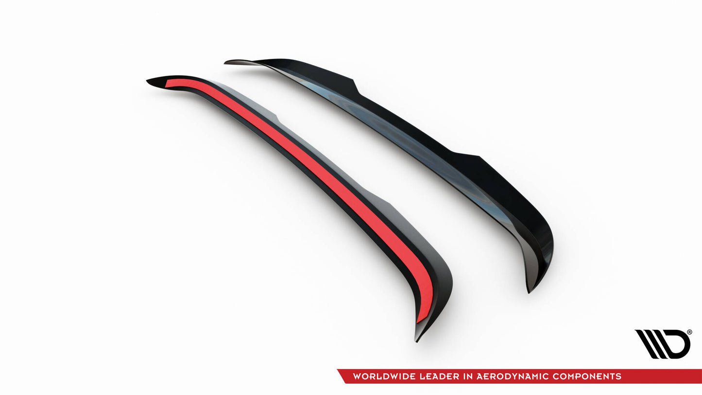 Maxton Spoiler CAP für Ford Kuga ST-Line Mk2 schwarz Hochglanz