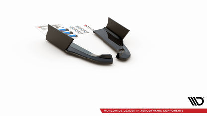Maxton Heck Ansatz Flaps Diffusor V.1 +Flaps für Ford Mustang GT Mk6 Facelift