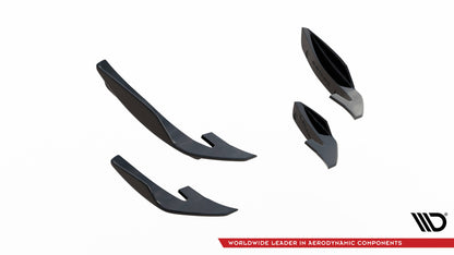 Maxton Stoßstangenflügel vorne (Canards) Audi S5 / A5 S-Line Coupe / Sportback F5