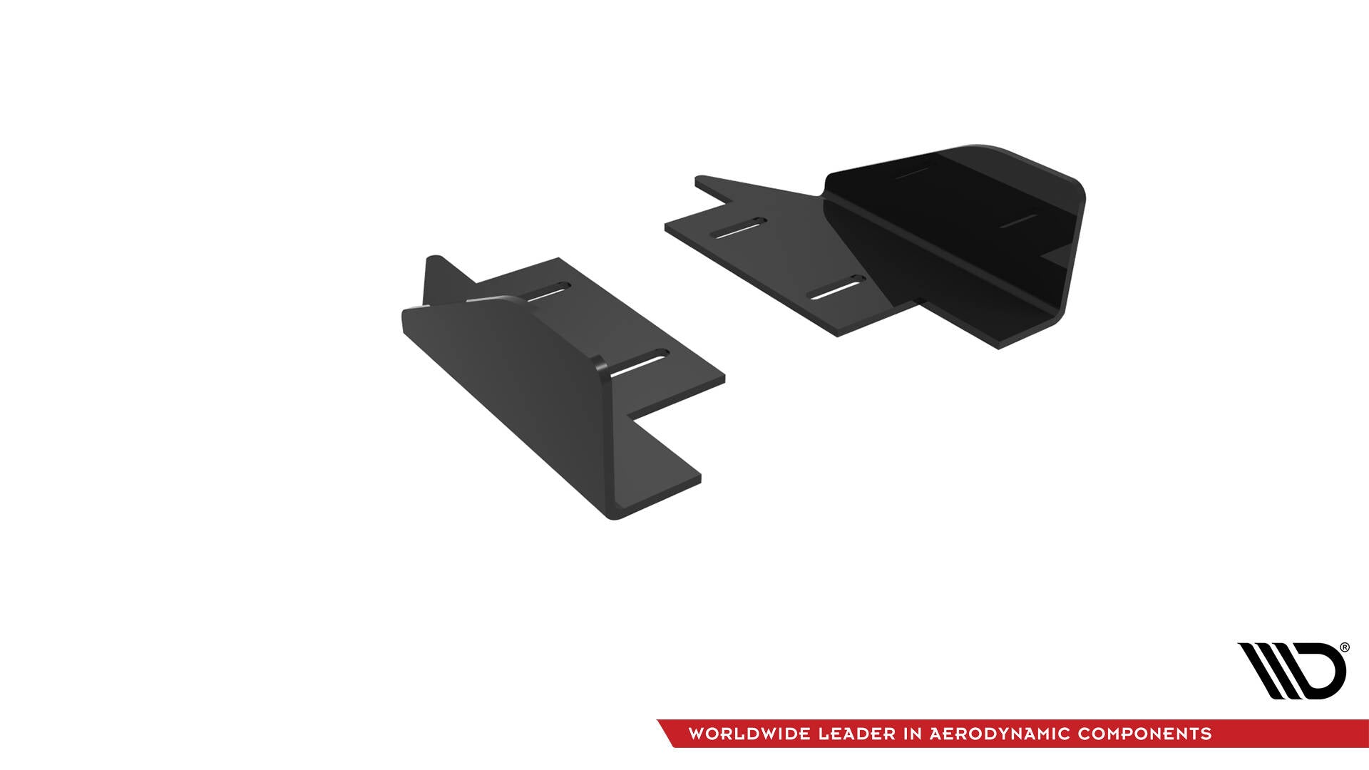 Maxton Side Flaps Audi RS3 Limousine 8V Facelift schwarz Hochglanz