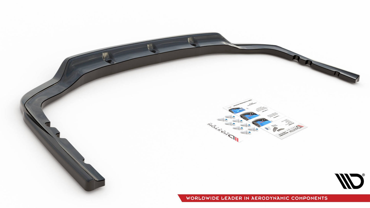 Maxton Mittlerer Diffusor Heck Ansatz DTM Look für BMW X7 M G07 schwarz matt