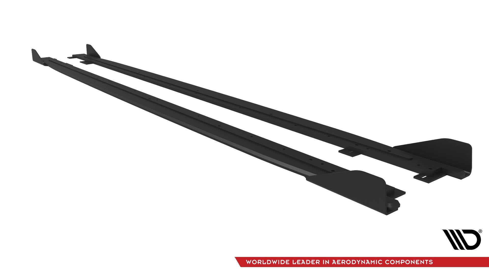 Maxton Street Pro Seitenschweller Ansatz für + Flaps Kia Proceed GT Mk1 Facelift / Ceed GT Mk3 Facelift  schwarz Hochglanz
