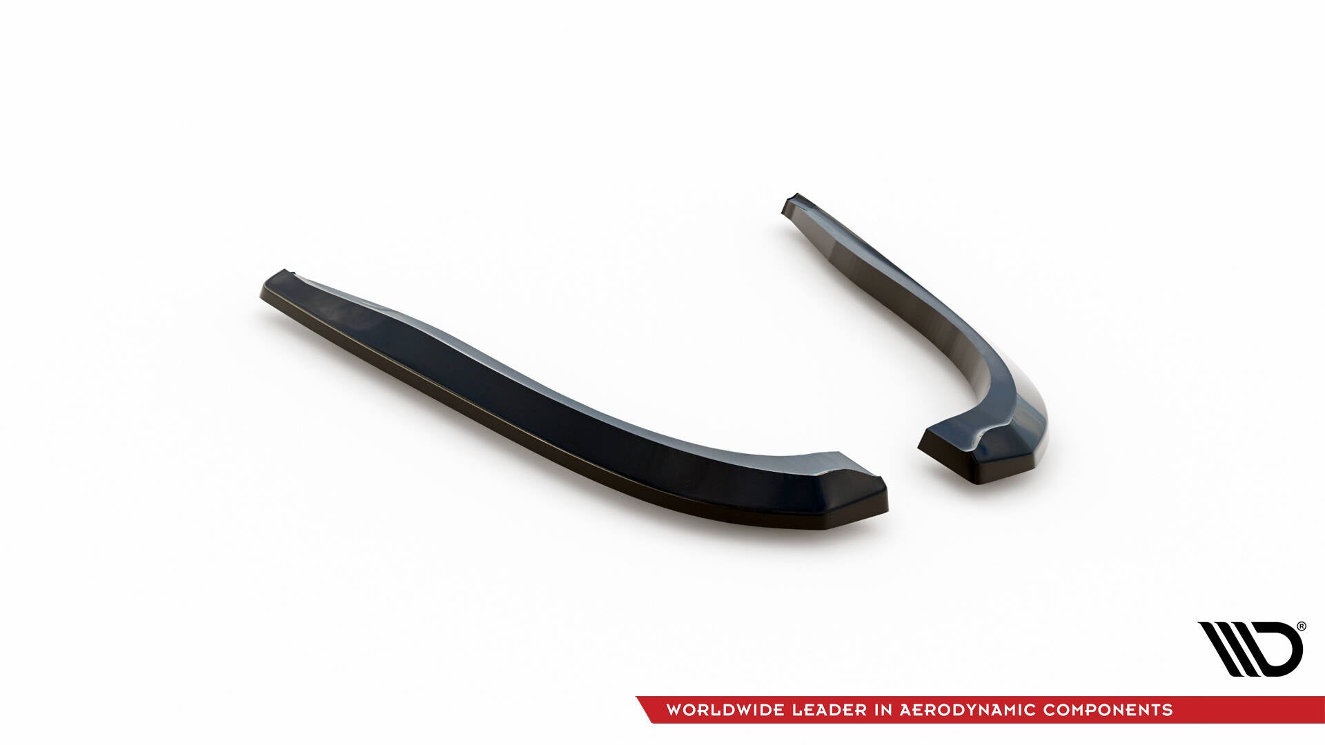 Maxton Heck Ansatz Flaps Diffusor V.2 für Infiniti Q50 S Mk1 schwarz Hochglanz