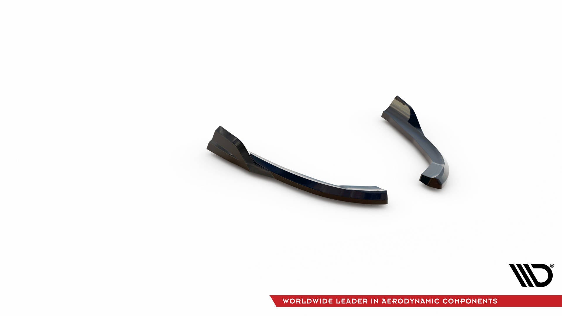 Maxton Heck Ansatz Flaps Diffusor für BMW X3 G01 schwarz Hochglanz