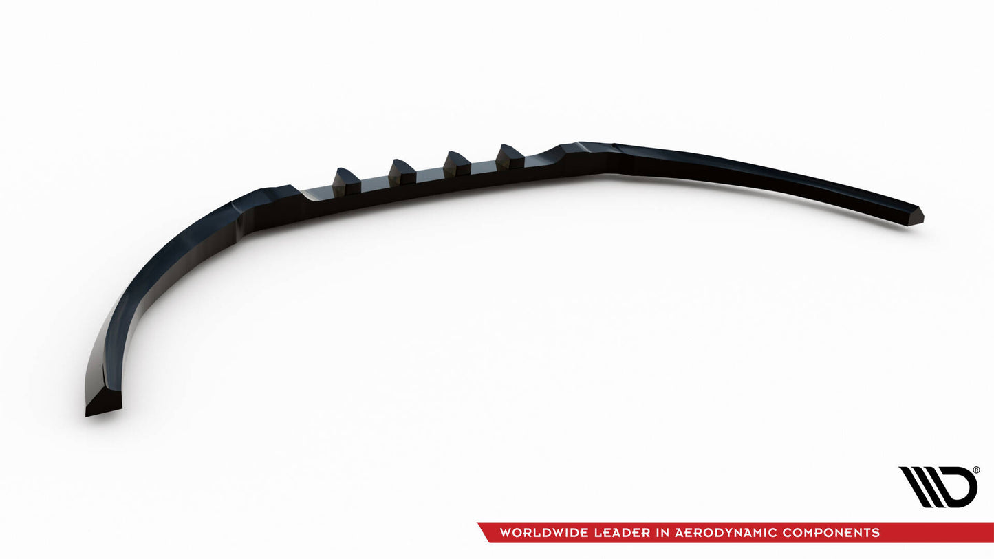 Maxton Front Ansatz für Ford S-Max ST-Line Mk2 schwarz Hochglanz