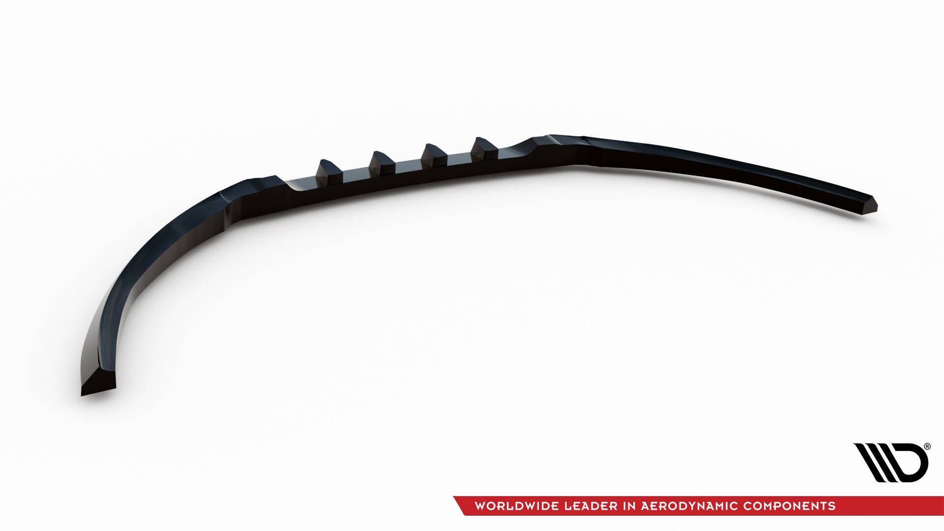 Maxton Front Ansatz für Ford S-Max ST-Line Mk2 schwarz Hochglanz