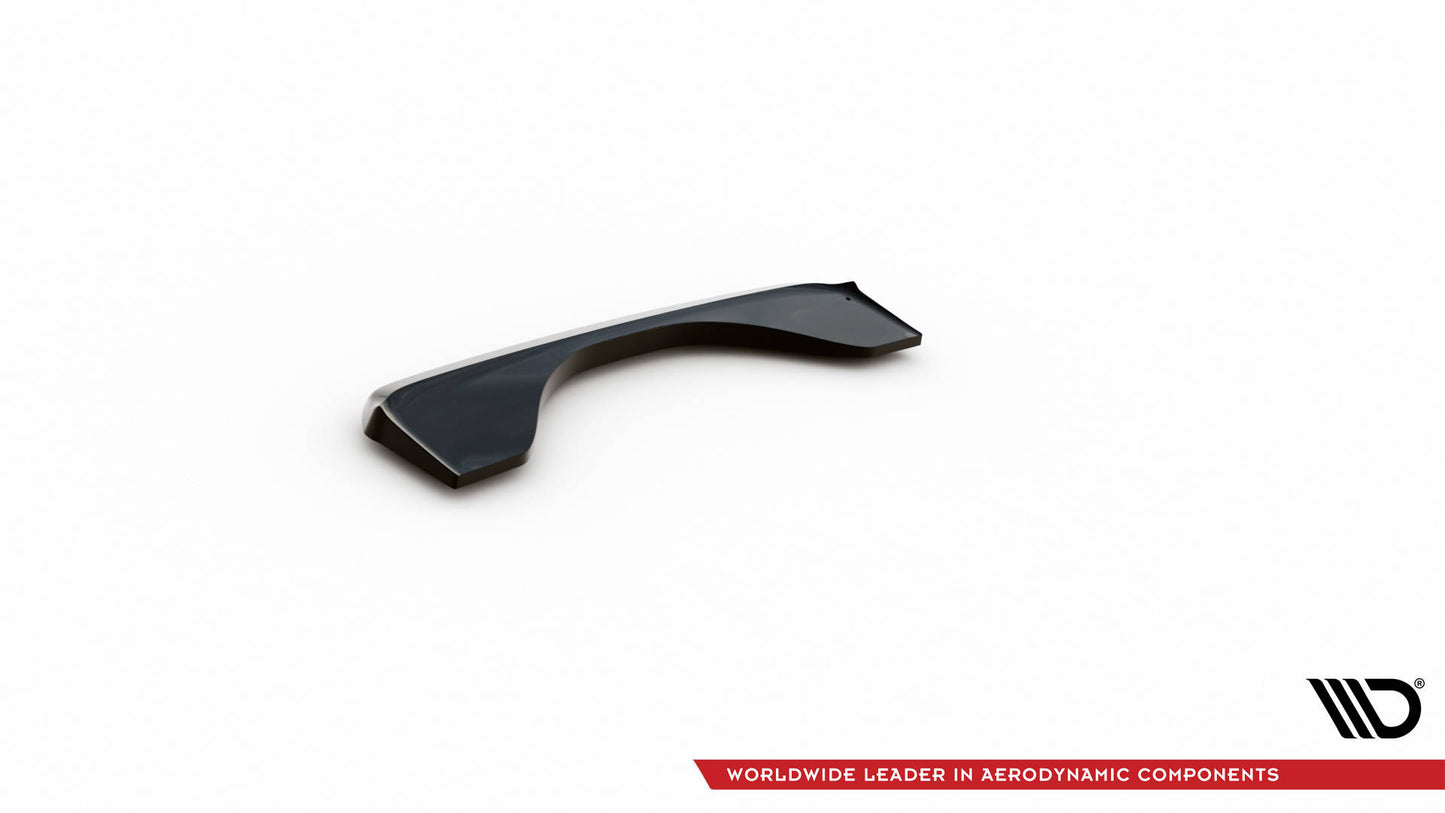 Maxton Mittlerer Diffusor Heck Ansatz für BMW X6 M F86 schwarz Hochglanz