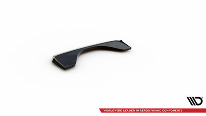 Maxton Mittlerer Diffusor Heck Ansatz für BMW X6 M F86 schwarz Hochglanz