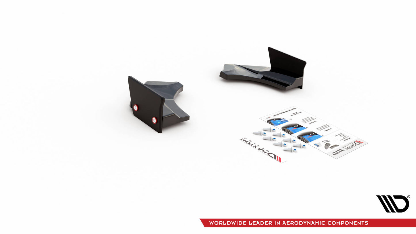 Maxton Heck Ansatz Flaps Diffusor für V.4 + Flaps Ford Fiesta ST Mk8