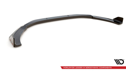 Maxton Front Ansatz V.1 +Flaps für Audi RS5 F5 Facelift