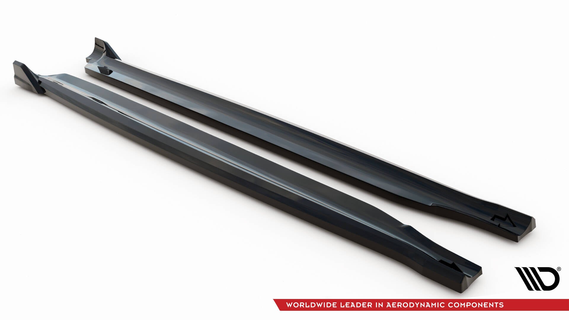 Maxton Seitenschweller Ansatz für V.2 für BMW X5 M-Paket F15 schwarz Hochglanz